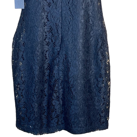 Lulu’s Women’s Black Lace Body-Con Mini Cocktail Dress With Back Cut-Out… - Picture 7 of 16